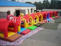 Inflatable bouncy castle