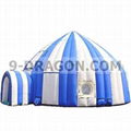 Inflatable tent