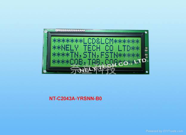 20*4字符LCD 液晶屏