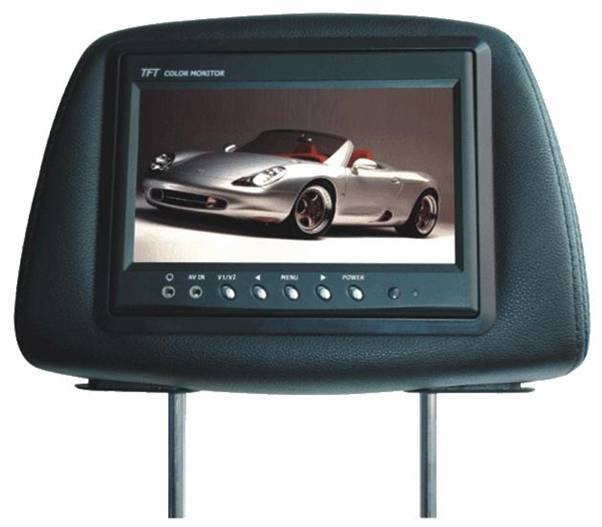 7" Headrest TFT LCD   with pillow