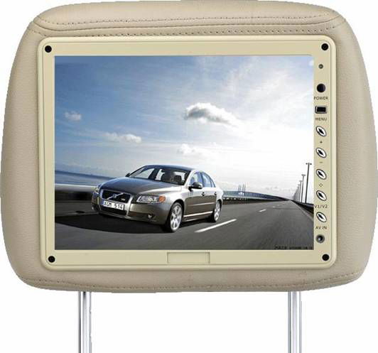 7" Headrest TFT LCD   with pillow 4