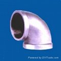 malleable iron pipe fitting 90