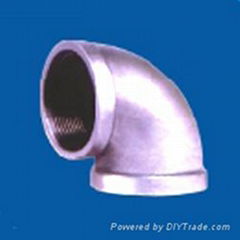 malleable iron pipe fitting 90