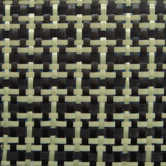 Hybrid fabric---carbon fiber and aramid fiber