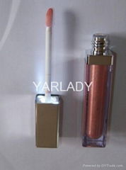 cosmetic LED ligth+mirror+lipgloss