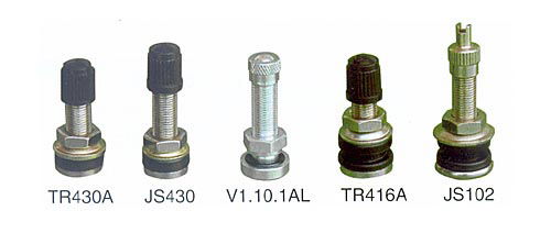 clamp-in tubeless valves