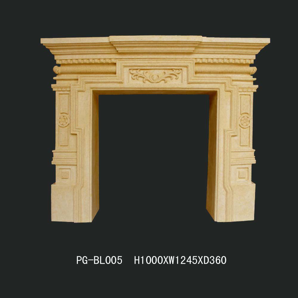 sandstone fireplace 3