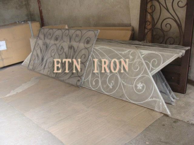 wrought iron stair railing  ETN R024 5