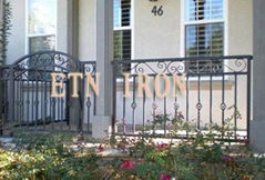 ornamental iron fence ETN F055
