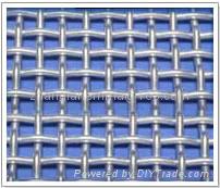 galvanized square wire mesh