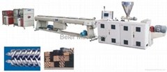 PVC pipe or profile extrusion line