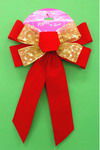 Fabric decorative bow