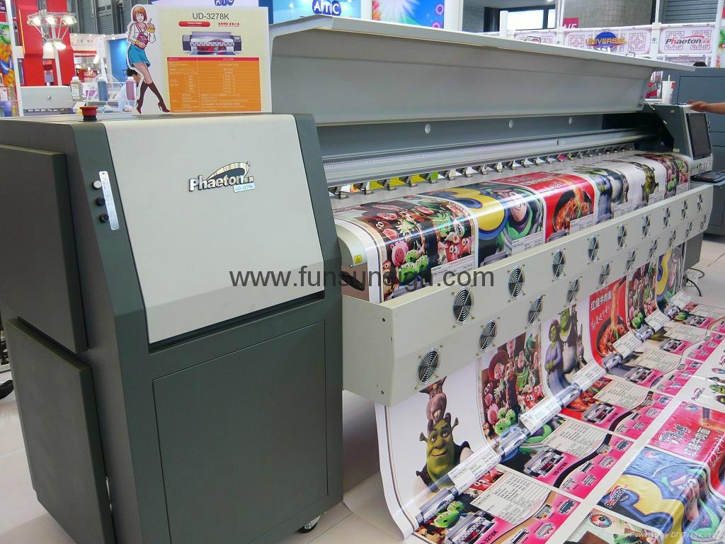 3.2m Vinyl sticker Large Printer ( UD-3278K, High production )