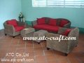 Water Hyacinth sofa set WAIS-067 1