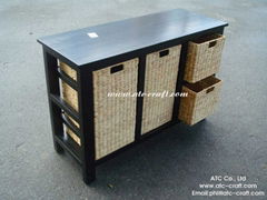 Wicker cabinet-WABA-428