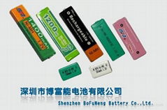 Ni-MH Prismatic Rechargeable batteries