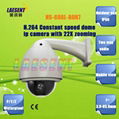 H.264 Constant speed dome ip camera with 22X zooming HS-696L-B0H7  1