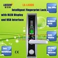 Intelligent Fingerprint Lock with OLED Display and USB Interface 5