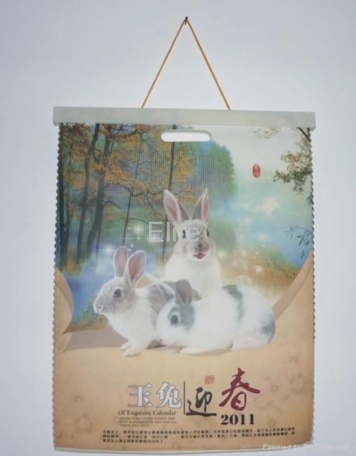 fashion non woven wall calendar ELB111 Elite (China Manufacturer