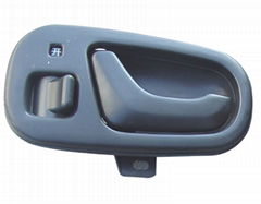 door handle of car