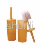 toilet brush with  holder