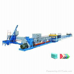 XPS foamed board extrusion line 600mm/900mm