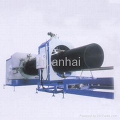 Large Diameter Hollow Wall Winding Pipe Extrusion Line