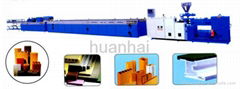 WPC profiles extrusion line