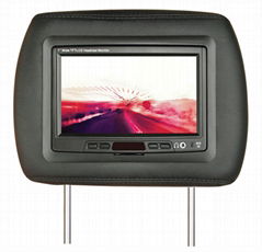 Car TFT LCD Headrest Monitor Auto Video