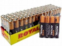 R03 AAA Battery with Half Tray Box Packing (Royal)