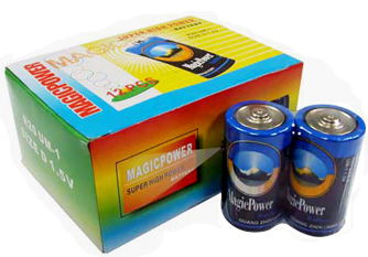 R20 D Size Battery with Full Box Packing (Magicpower) 