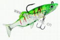 soft lure, sinker, Jig head