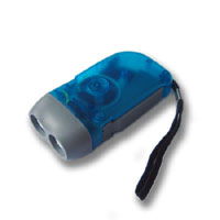 Environmental  hand pressing flashlight