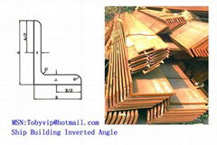 Inverted Angle,L shaped steel, Ship Building Angle