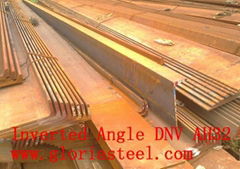 Inverted Angle,L shaped steel, Ship Building Angle