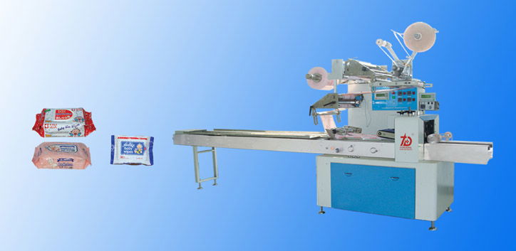 Full Automatic Wet Wipes / Tissue / Towel Packing Machine