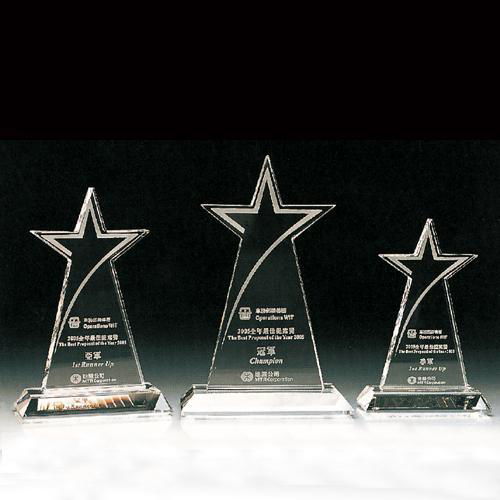 crystal star awards, trophies