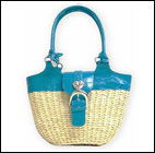 straw handbag