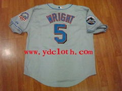 mlb new york mets 5# wright jersey