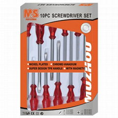 M&S™  10PC SCREWDRIVER SET(07558)