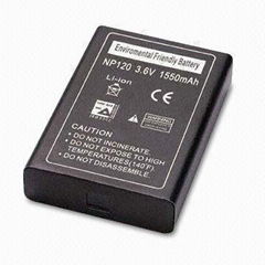 Camera Battery with Long Working Life and Reliable Performance for Fuji NP120