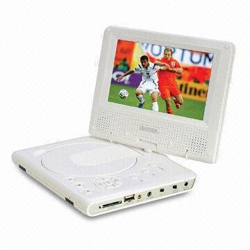Portable DVD Player with TFT Screen (Five Functions in One)