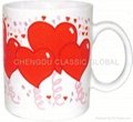 Valentine mug stoneware