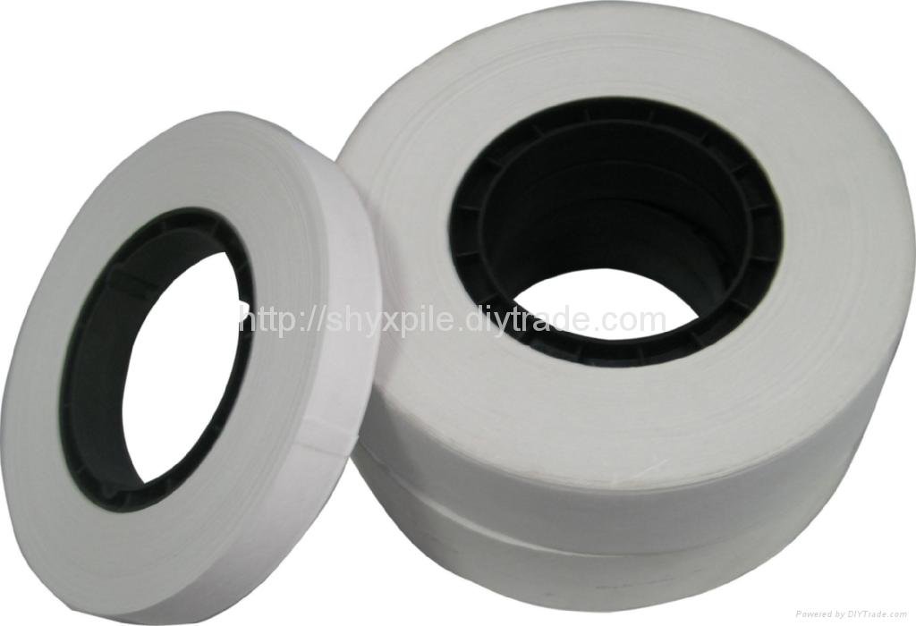 Paper roll for banknote binder currency binding machine