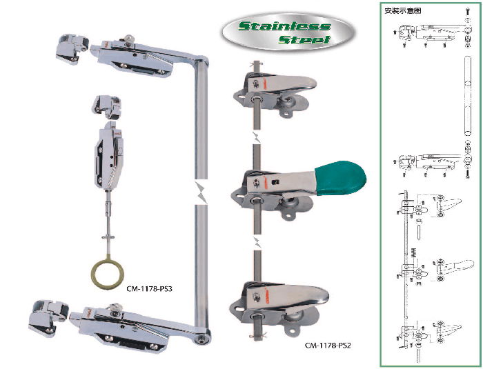 Double Safety Latches 