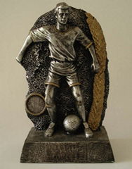 Polyresin Trophy/Award/Promotion/Resinic/Prize/Soccer/Player