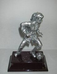 Polyresin Trophy/Award/Promotion/Resinic/Prize/Soccer/Player