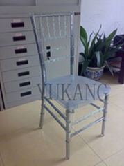 plastic-metal chiavari chair