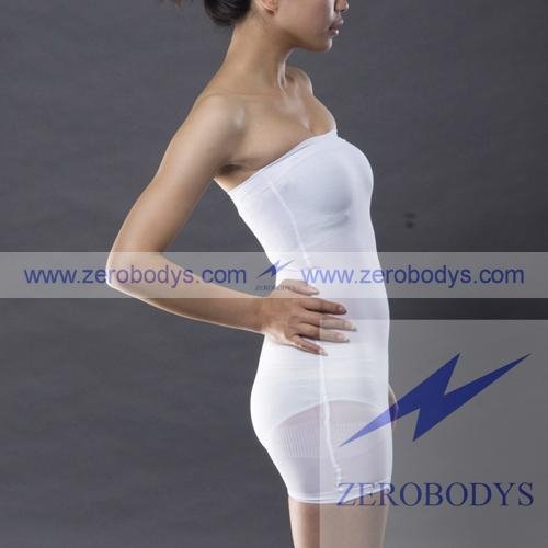 ZEROBODYS Incredible Womens Body Shaper Slimming Tube (White 105) 2