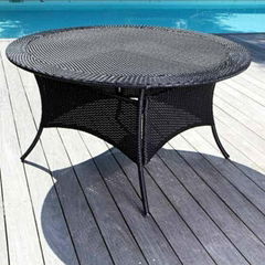 PE rattan table